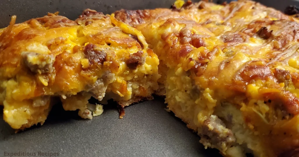 sausage and egg casserole crescent rolls