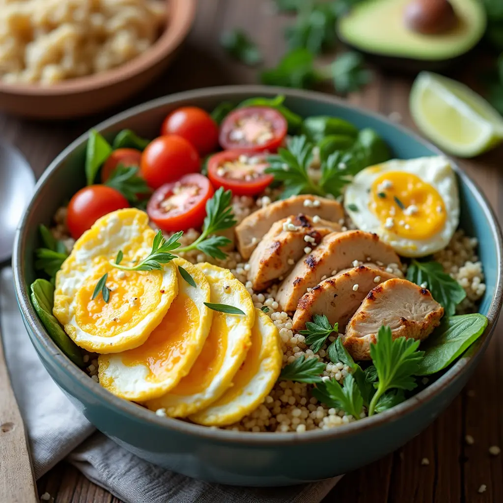 Explore tasty Chicken and Eggs breakfast recipes, from burritos to casseroles, for a delicious and nutritious start to your day.